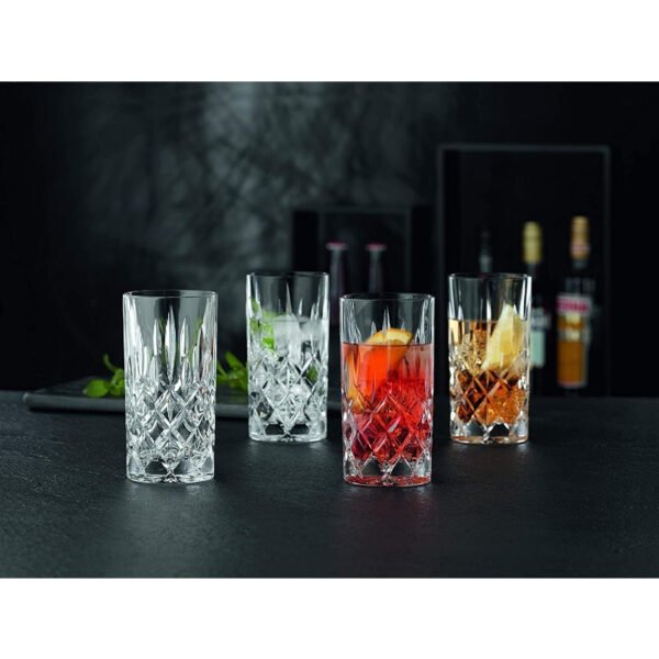 1728217705880-f16bc15158e34cd98e56c42d0a226464-goods.jpeg Nachtmann Noblesse Collection Long Drink Glasses | 1pc cocktail Cups | Made of Crystal Glass | 6-Inch Highball Glasses