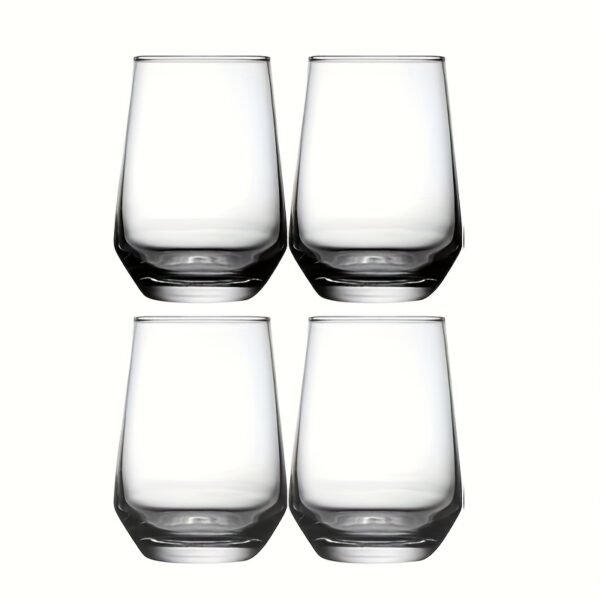 6dcdcc74-1c50-4616-8210-7441370f413f.jpg 4pcs, Crystal Water Cup, Highball Glass, Transparent Glass Cup