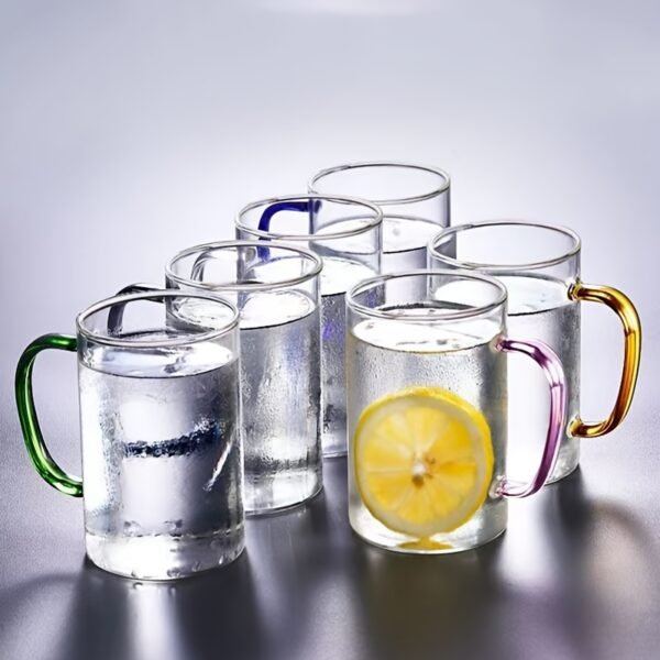7710e9b4-2dec-4cf5-a023-183670c60d61.jpg 6pcs Set of Heat-Resistant Glass Cups in Six Colors