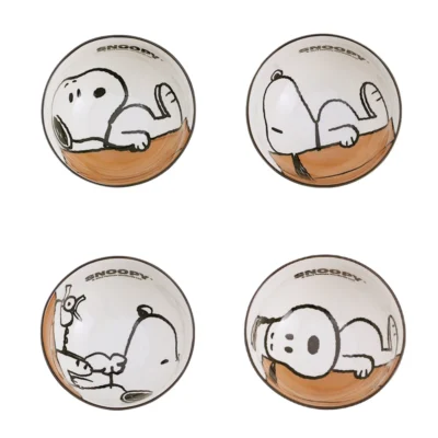 S05c31a8a4380463dbe73a547cf91e754N.webp 4.5inch Cute Cartoon Anime Snoopy Ceramics Bowls Breakfast Noodles Salad Fruit Rice Goblet Bowl - Assorted Colors
