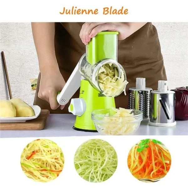 S82add6f682b64f71a6b8433534e4800bY.webp Manual Rotary Cheese Grater for Vegetable Cutter Potato Slicer Mandoline Multifunctional Vegetable Chopper Kitchen Accessories
