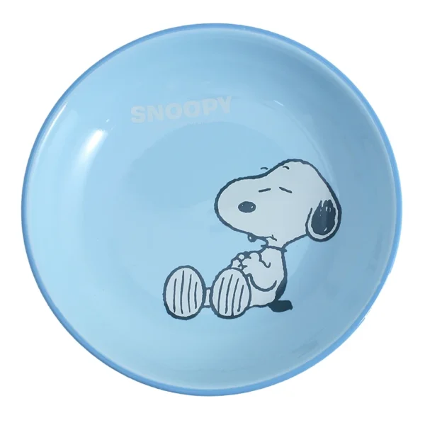 Sfdb3421e7794496c8861dabe470be1a2u.webp Cartoon Anime Snoopy Food Plate 8-inch Household Noodles Fruit Dessert Plates - Assorted Colors