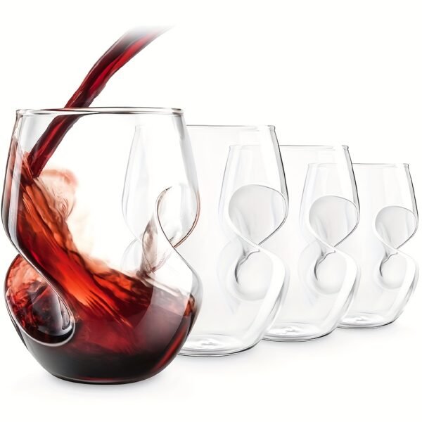 daf5d448-1029-4dd3-bbdf-745cc3d020d8.jpg 4pcs 16oz Novelty Glass Cups, High Borosilicate Glass, Elegant Curves, Glassware, Wine Glasses